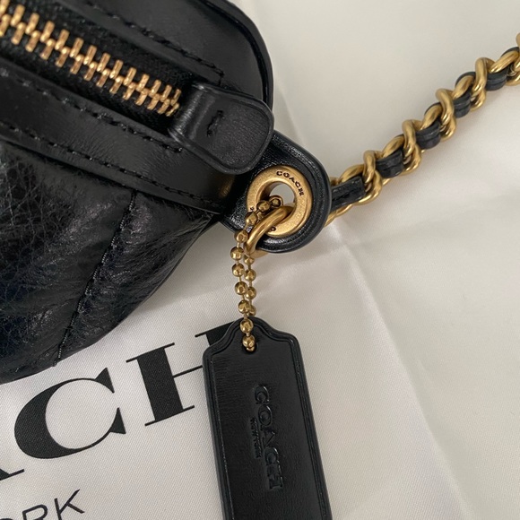 Coach Chain belt bag with quilting - Picture 2 of 9